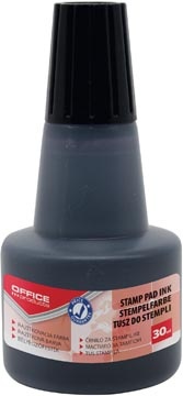 Office Products OFFICE products stempelinkt, zonder olie, 30 ml, zwart
