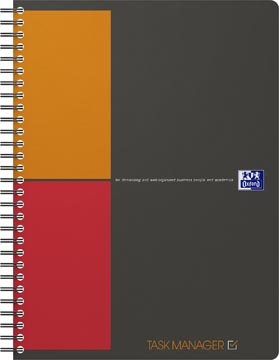 Oxford Oxford INTERNATIONAL taskmanager,  160 bladzijden, ft B5