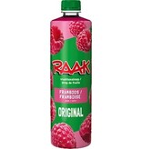 Raak Raak siroop framboos, fles van 75 cl