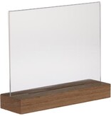 Europel Europel folderhouder Premium, met houten T-voet, ft A5, liggend