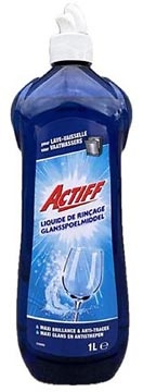 Actiff Actiff glanspoelmiddel voor vaatwasser, fles van 1 liter