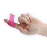 Q-CONNECT Q-CONNECT vingerverband, 2,5 cm x 4,5 m, doos van 8 rollen in verschillende kleuren