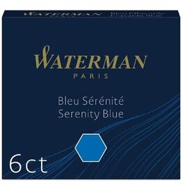 Waterman Waterman inktpatronen blauw 6X