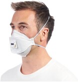 3M 3M Aura Comfort Cool Flow stofmasker, FFP2, met ventiel, pak van 10 stuks
