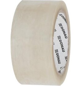 DONAU DONAU verpakkingsplakband Hot-Melt, 50 micron, 48 x 66 m, transparant