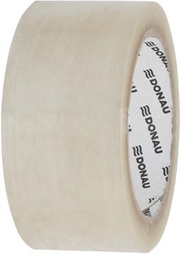 DONAU DONAU verpakkingsplakband Hot-Melt, 50 micron, 48 x 66 m, transparant
