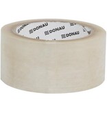 DONAU DONAU verpakkingsplakband Hot-Melt, 50 micron, 48 x 66 m, transparant