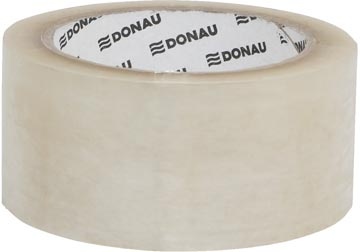 DONAU DONAU verpakkingsplakband Hot-Melt, 50 micron, 48 x 66 m, transparant