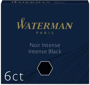Waterman Waterman inktpatronen zwart 6X