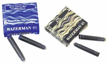 Waterman Waterman inktpatronen zwart 6X