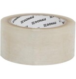 DONAU DONAU verpakkingsplakband Solvent, 42 micron, 48 x 60 m, transparant