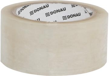 DONAU DONAU verpakkingsplakband Solvent, 42 micron, 48 x 60 m, transparant