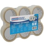 DONAU DONAU verpakkingsplakband Solvent, 42 micron, 48 x 60 m, transparant