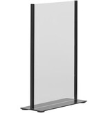 Europel Europel folderhouder metaal, met T-voet, ft A4, staand, zwart