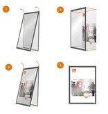 Nobo Nobo clicklijst Impression Pro, zwart, ft A4