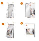 Nobo Nobo clicklijst Impression Pro, met geanodiseerd frame, ft A3