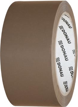 DONAU DONAU verpakkingsplakband Hot-Melt, 50 micron, 48 mm x 66 m, bruin