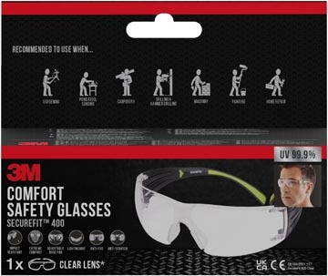 3M 3M veiligheidsbril SecureFit 400