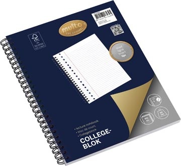 Multo Multo collegedictaat, ft A5, gelijnd, 17-gaats