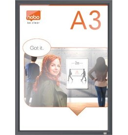 Nobo Nobo clicklijst Impression Pro, zwart, ft A3