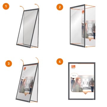 Nobo Nobo clicklijst Impression Pro, zwart, ft A3