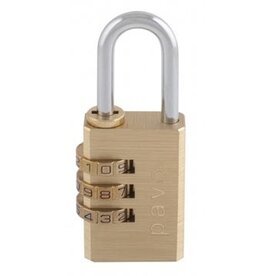 Pavo Pavo hangslot 28 mm, met cijferslot