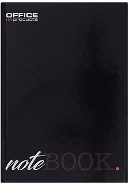 Office Products OFFICE products schrift met harde kaft, A4, 96 blad, met kantlijn, geruit 5mm