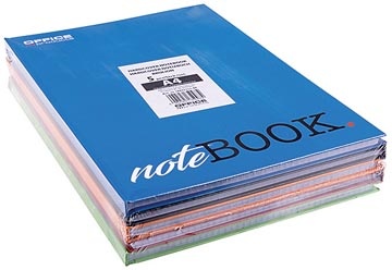 Office Products OFFICE products schrift met harde kaft, A4, 96 blad, met kantlijn, geruit 5mm