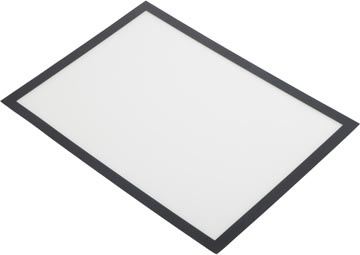 Europel Europel magnetisch kader, zwart, ft A4, pak van 5 stuks