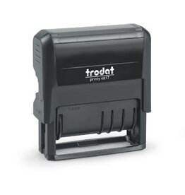 Trodat Trodat tekststempel met datum Printy 4817, Nederlands