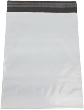 Merkloos Verzendenvelop ft 325 x 425 + 50 mm, 55 micron, doos van 500 stuks