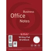 Herlitz schrijfblok, ft A5, 70 g/m², 100 vel, geruit 5 mm