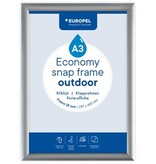 Europel Europel clicklijst Economy, waterdicht, 25 mm, ft A3, zilver