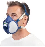 3M 3M mondmasker met geïntegreerde filters, herbruikbaar, biedt ABEK1P3 ademhalingsbescherming