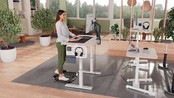 Leitz Leitz Ergo Active anti-vermoeidheidsmat, zwart