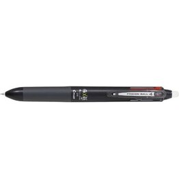 Pilot Pilot roller Frixion Ball 4-kleurenroller, fijn, klassieke inktkleuren, zwart lichaam