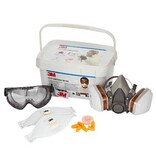 3M 3M veiligheidskit voor professionals, ademhalings-, oog- en gehoorbescherming in 1 handige box