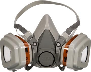 3M 3M mondmasker met vervangbare filters, herbruikbaar, biedt A2P2 ademhalingsbescherming