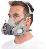 3M 3M mondmasker met vervangbare filters, herbruikbaar, biedt A2P2 ademhalingsbescherming