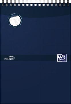 Oxford Oxford Essentials taksmanager dagplanner, 140 bladzijden, ft A5, blauw