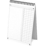 Oxford Oxford Essentials taksmanager dagplanner, 140 bladzijden, ft A5, blauw