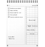 Oxford Oxford Essentials taksmanager dagplanner, 140 bladzijden, ft A5, blauw