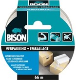 Bison Bison verpakkkingstape, ft 50 mm x 66 m, transparant