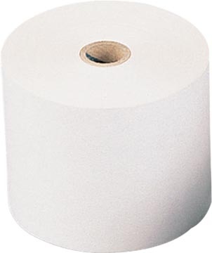Q-CONNECT Q-CONNECT thermorol, papier van 55 g, ft 57 mm, diameter +/- 60 mm, asgat 12 mm, lengte 43 m, 5 stuks
