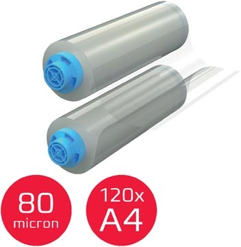 GBC GBC hervulbare lamineerrol Velocity, 80 micron, glanzend