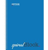Office Products OFFICE products spiraalschrift, A5, 80 blad, geruit 5mm