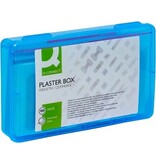 Q-CONNECT Q-CONNECT pleisters, assortiment van 100 stuks, in  hersluitbare plastic box