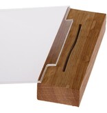 Europel Europel folderhouder Premium, met houten T-voet, ft A6, liggend