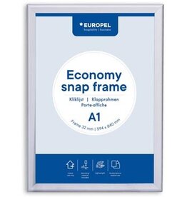 Europel Europel clicklijst Economy, 32 mm, ft A1, zilver