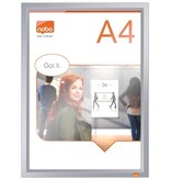 Nobo Nobo clicklijst Impression Pro, met geanodiseerd frame, ft A4